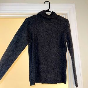 100% Cashmere Women’s Sweater, Grey, Size M